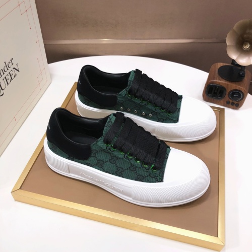 Replica Alexander McQueen Casual Shoes For Women #1207991 $80.00 USD for Wholesale