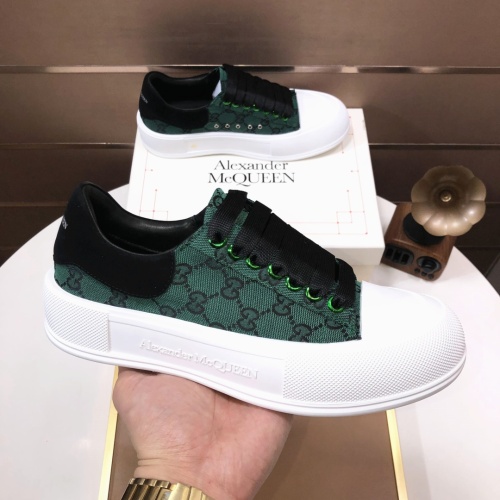 Replica Alexander McQueen Casual Shoes For Women #1207991 $80.00 USD for Wholesale