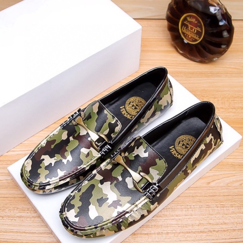 Replica Versace Leather Shoes For Men #1208003, $68.00 USD, [ITEM#1208003], Replica Versace Leather Shoes outlet from China