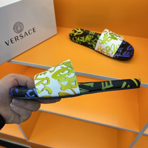 Replica Versace Slippers For Men #1208129 $52.00 USD for Wholesale