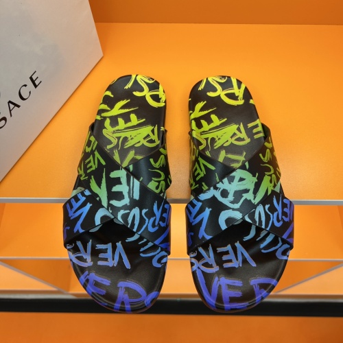 Replica Versace Slippers For Men #1208134, $52.00 USD, [ITEM#1208134], Replica Versace Slippers outlet from China