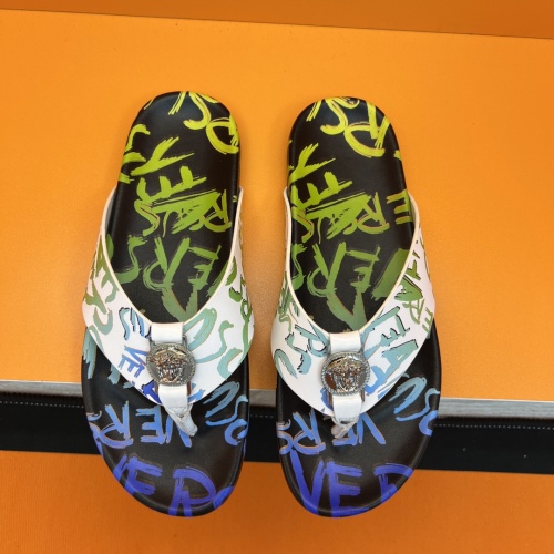 Replica Versace Slippers For Men #1208136, $52.00 USD, [ITEM#1208136], Replica Versace Slippers outlet from China