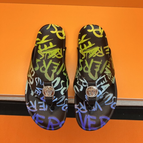 Replica Versace Slippers For Men #1208137, $52.00 USD, [ITEM#1208137], Replica Versace Slippers outlet from China