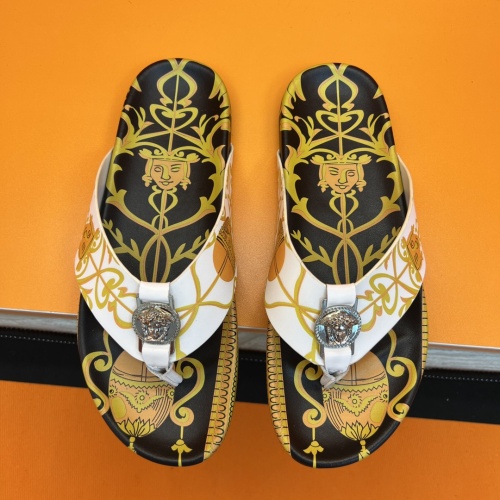 Replica Versace Slippers For Men #1208140, $52.00 USD, [ITEM#1208140], Replica Versace Slippers outlet from China