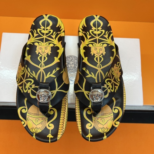 Replica Versace Slippers For Men #1208141, $52.00 USD, [ITEM#1208141], Replica Versace Slippers outlet from China