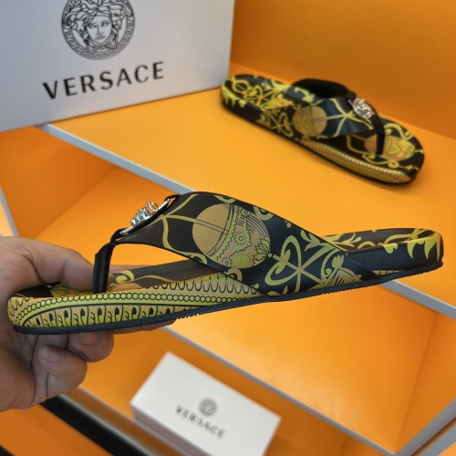 Replica Versace Slippers For Men #1208141 $52.00 USD for Wholesale