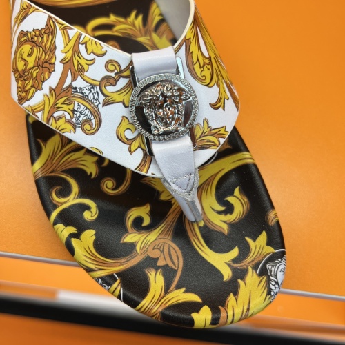 Replica Versace Slippers For Men #1208142 $52.00 USD for Wholesale