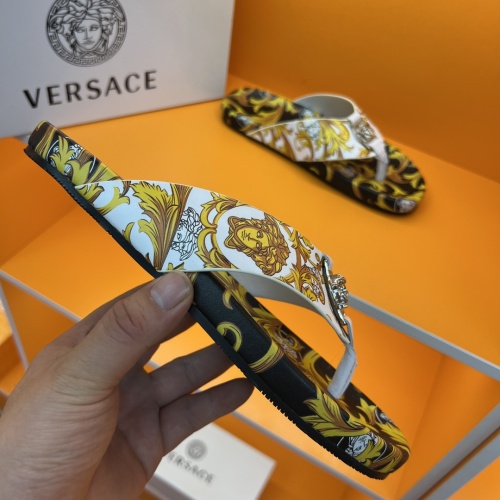 Replica Versace Slippers For Men #1208142 $52.00 USD for Wholesale