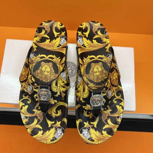 Replica Versace Slippers For Men #1208143, $52.00 USD, [ITEM#1208143], Replica Versace Slippers outlet from China