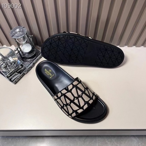 Replica Valentino Slippers For Men #1208211 $56.00 USD for Wholesale