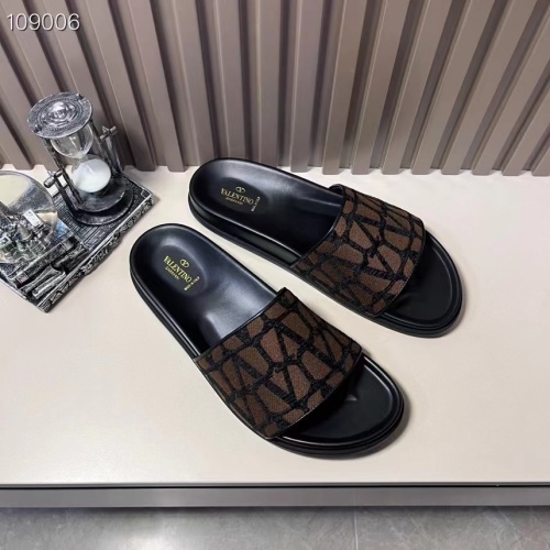 Replica Valentino Slippers For Men #1208212 $56.00 USD for Wholesale