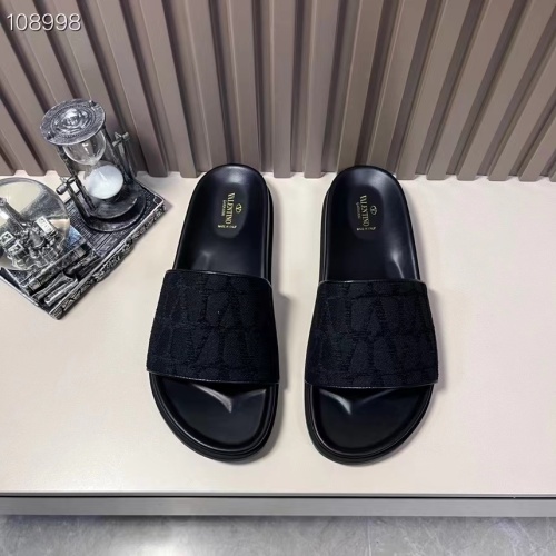 Replica Valentino Slippers For Men #1208213 $56.00 USD for Wholesale