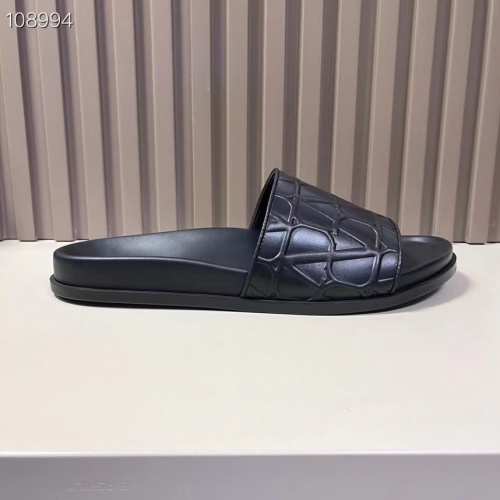 Replica Valentino Slippers For Men #1208214 $56.00 USD for Wholesale