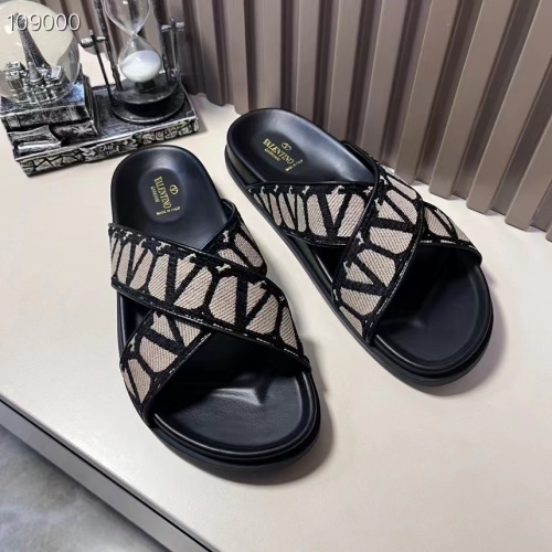 Replica Valentino Slippers For Men #1208220, $56.00 USD, [ITEM#1208220], Replica Valentino Slippers outlet from China