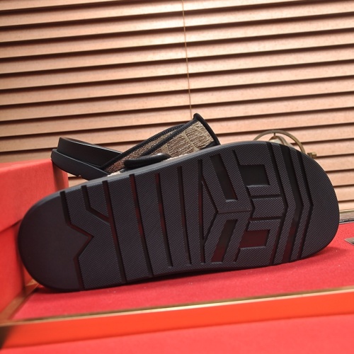 Replica Valentino Slippers For Men #1208514 $60.00 USD for Wholesale