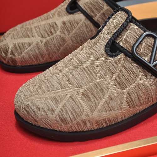 Replica Valentino Slippers For Men #1208514 $60.00 USD for Wholesale