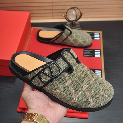 Replica Valentino Slippers For Men #1208515 $60.00 USD for Wholesale