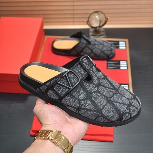 Replica Valentino Slippers For Men #1208517 $60.00 USD for Wholesale