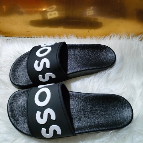 Replica Boss Slippers For Men #1208678 $48.00 USD for Wholesale