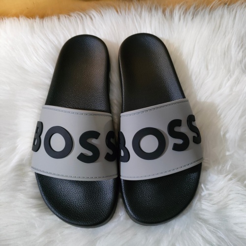 Replica Boss Slippers For Men #1208688, $48.00 USD, [ITEM#1208688], Replica Boss Slippers outlet from China