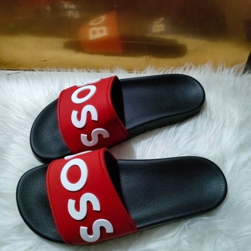 Replica Boss Slippers For Men #1208692 $48.00 USD for Wholesale