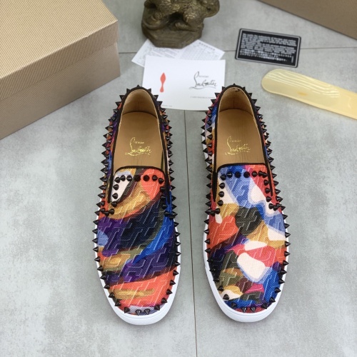 Replica Christian Louboutin Casual Shoes For Men #1208698 $88.00 USD for Wholesale