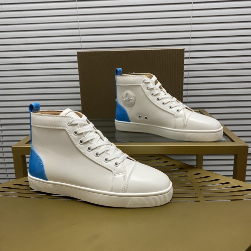 Replica Christian Louboutin High Top Shoes For Men #1208771, $92.00 USD, [ITEM#1208771], Replica Christian Louboutin High Top Shoes outlet from China