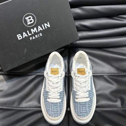 Replica Balmain Casual Shoes For Men #1209227 $80.00 USD for Wholesale