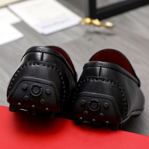 Replica Salvatore Ferragamo Leather Shoes For Men #1209296 $68.00 USD for Wholesale