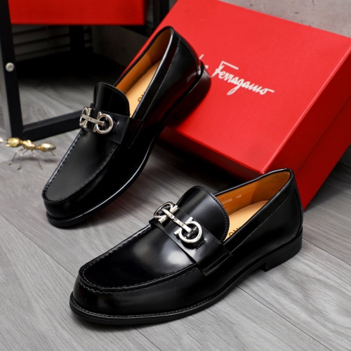 Replica Salvatore Ferragamo Leather Shoes For Men #1209297, $76.00 USD, [ITEM#1209297], Replica Salvatore Ferragamo Leather Shoes outlet from China