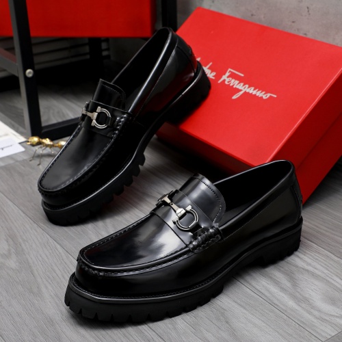 Replica Salvatore Ferragamo Leather Shoes For Men #1209318, $82.00 USD, [ITEM#1209318], Replica Salvatore Ferragamo Leather Shoes outlet from China