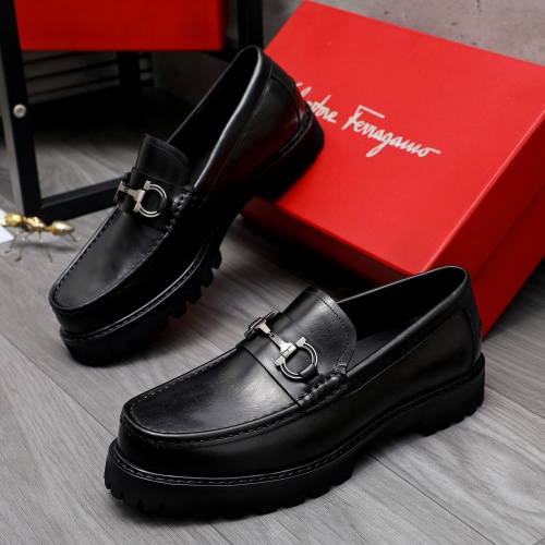 Replica Salvatore Ferragamo Leather Shoes For Men #1209319, $82.00 USD, [ITEM#1209319], Replica Salvatore Ferragamo Leather Shoes outlet from China