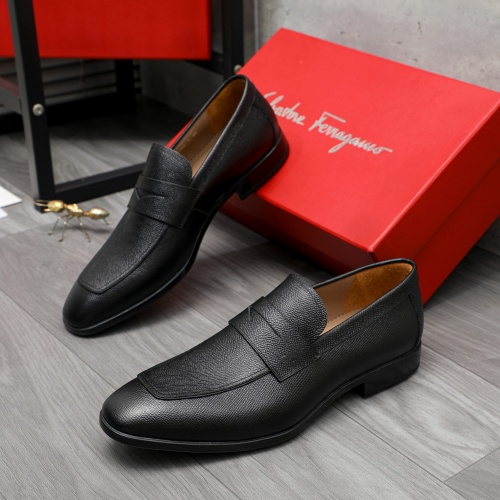 Replica Salvatore Ferragamo Leather Shoes For Men #1209339, $102.00 USD, [ITEM#1209339], Replica Salvatore Ferragamo Leather Shoes outlet from China