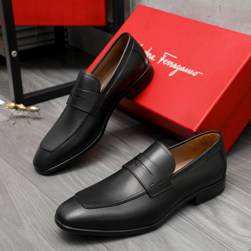 Replica Salvatore Ferragamo Leather Shoes For Men #1209343, $102.00 USD, [ITEM#1209343], Replica Salvatore Ferragamo Leather Shoes outlet from China