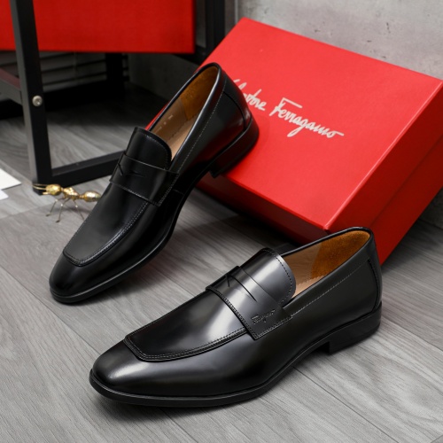 Replica Salvatore Ferragamo Leather Shoes For Men #1209344, $102.00 USD, [ITEM#1209344], Replica Salvatore Ferragamo Leather Shoes outlet from China