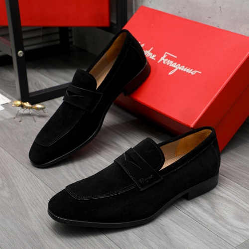 Replica Salvatore Ferragamo Leather Shoes For Men #1209345, $102.00 USD, [ITEM#1209345], Replica Salvatore Ferragamo Leather Shoes outlet from China