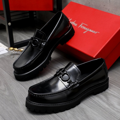 Replica Salvatore Ferragamo Leather Shoes For Men #1209380, $82.00 USD, [ITEM#1209380], Replica Salvatore Ferragamo Leather Shoes outlet from China