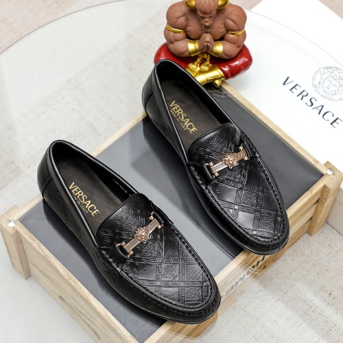 Replica Versace Leather Shoes For Men #1209497, $68.00 USD, [ITEM#1209497], Replica Versace Leather Shoes outlet from China