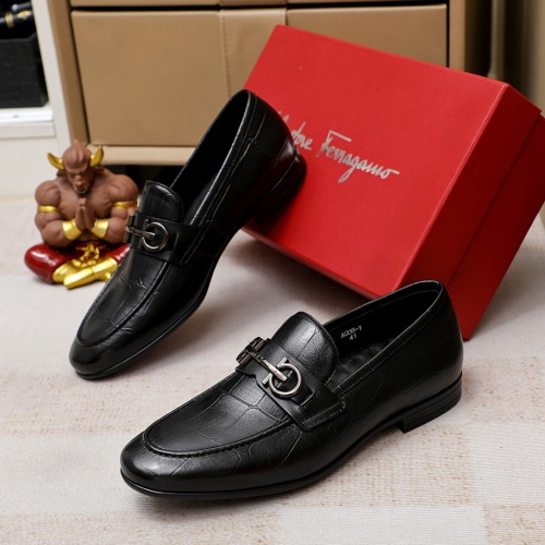 Replica Salvatore Ferragamo Leather Shoes For Men #1209504, $80.00 USD, [ITEM#1209504], Replica Salvatore Ferragamo Leather Shoes outlet from China