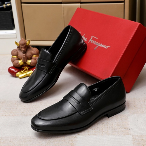 Replica Salvatore Ferragamo Leather Shoes For Men #1209509, $80.00 USD, [ITEM#1209509], Replica Salvatore Ferragamo Leather Shoes outlet from China