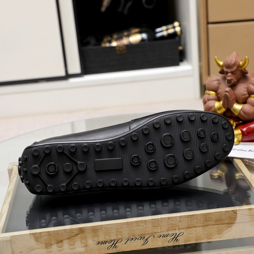 Replica Salvatore Ferragamo Leather Shoes For Men #1209567 $68.00 USD for Wholesale
