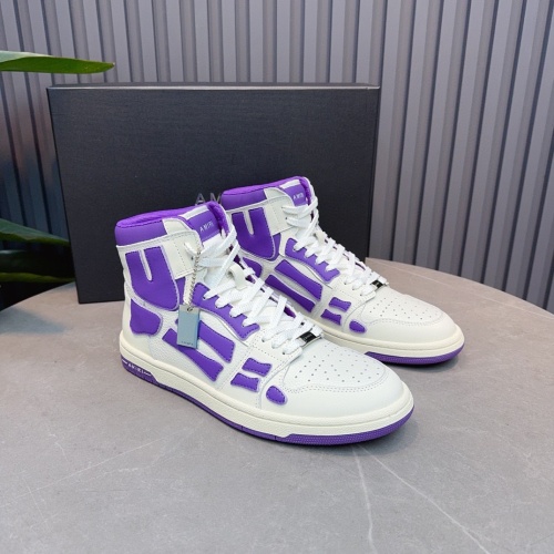 Replica Amiri High Tops Shoes For Men #1209763 $115.00 USD for Wholesale