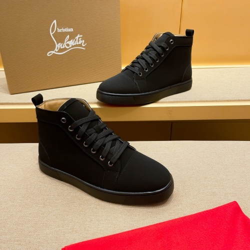 Replica Christian Louboutin High Top Shoes For Men #1209932 $80.00 USD for Wholesale