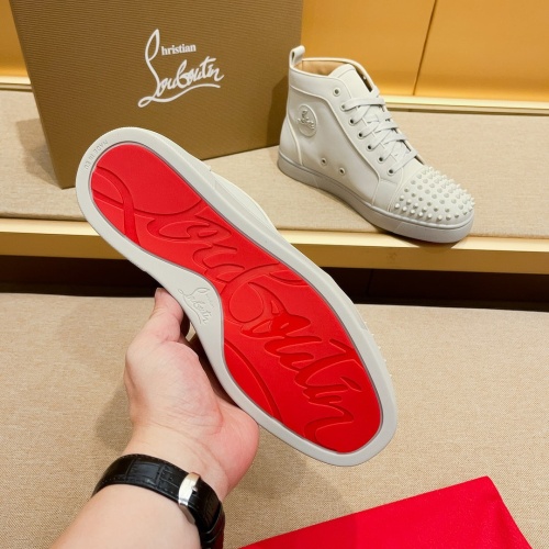 Replica Christian Louboutin High Top Shoes For Men #1209933 $85.00 USD for Wholesale