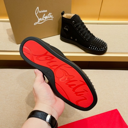 Replica Christian Louboutin High Top Shoes For Men #1209936 $85.00 USD for Wholesale