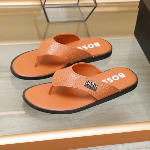 Replica Boss Slippers For Men #1209937, $64.00 USD, [ITEM#1209937], Replica Boss Slippers outlet from China