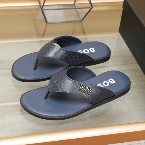 Replica Boss Slippers For Men #1209938, $64.00 USD, [ITEM#1209938], Replica Boss Slippers outlet from China