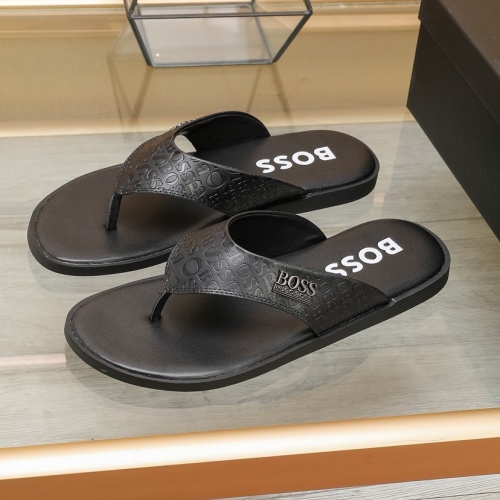 Replica Boss Slippers For Men #1209939, $64.00 USD, [ITEM#1209939], Replica Boss Slippers outlet from China