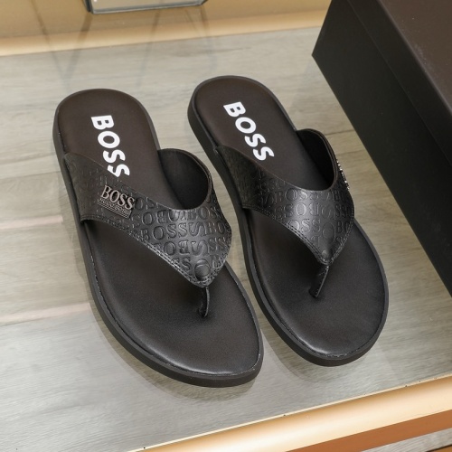 Replica Boss Slippers For Men #1209939 $64.00 USD for Wholesale