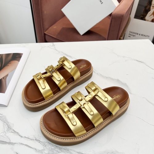 Replica Celine Slippers For Women #1209941, $85.00 USD, [ITEM#1209941], Replica Celine Slippers outlet from China